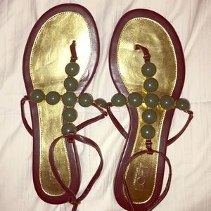 Beaded Sandals